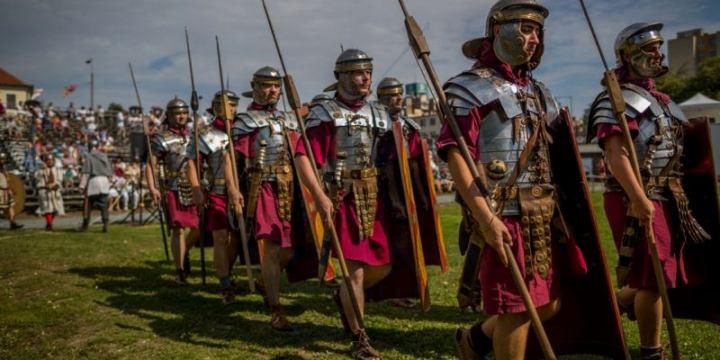 Római legiók seregszemléje