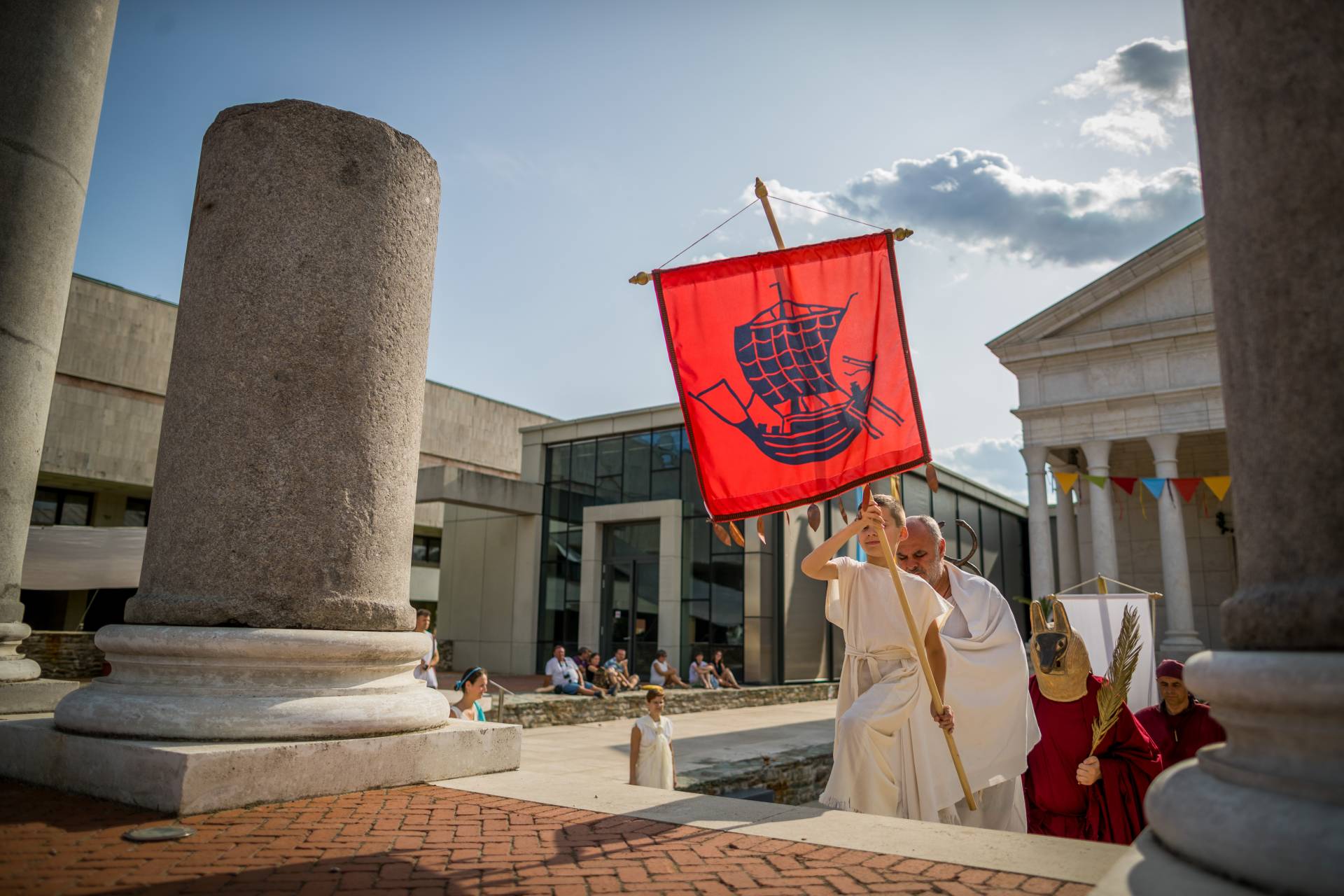 Karnevál Hajó szertartás Iseum 2017 fotó: Mészáros Zsolt