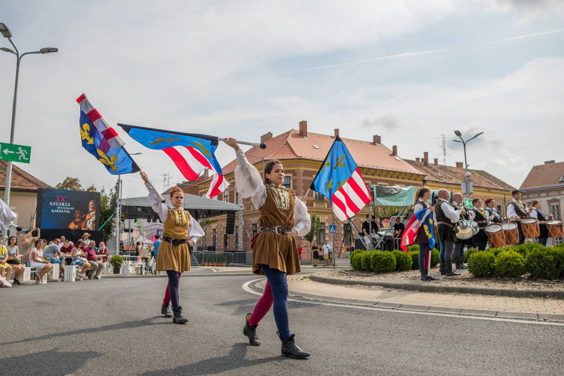 Pavane zászlóforgatók 2019 fotó: Mészáros Zsolt