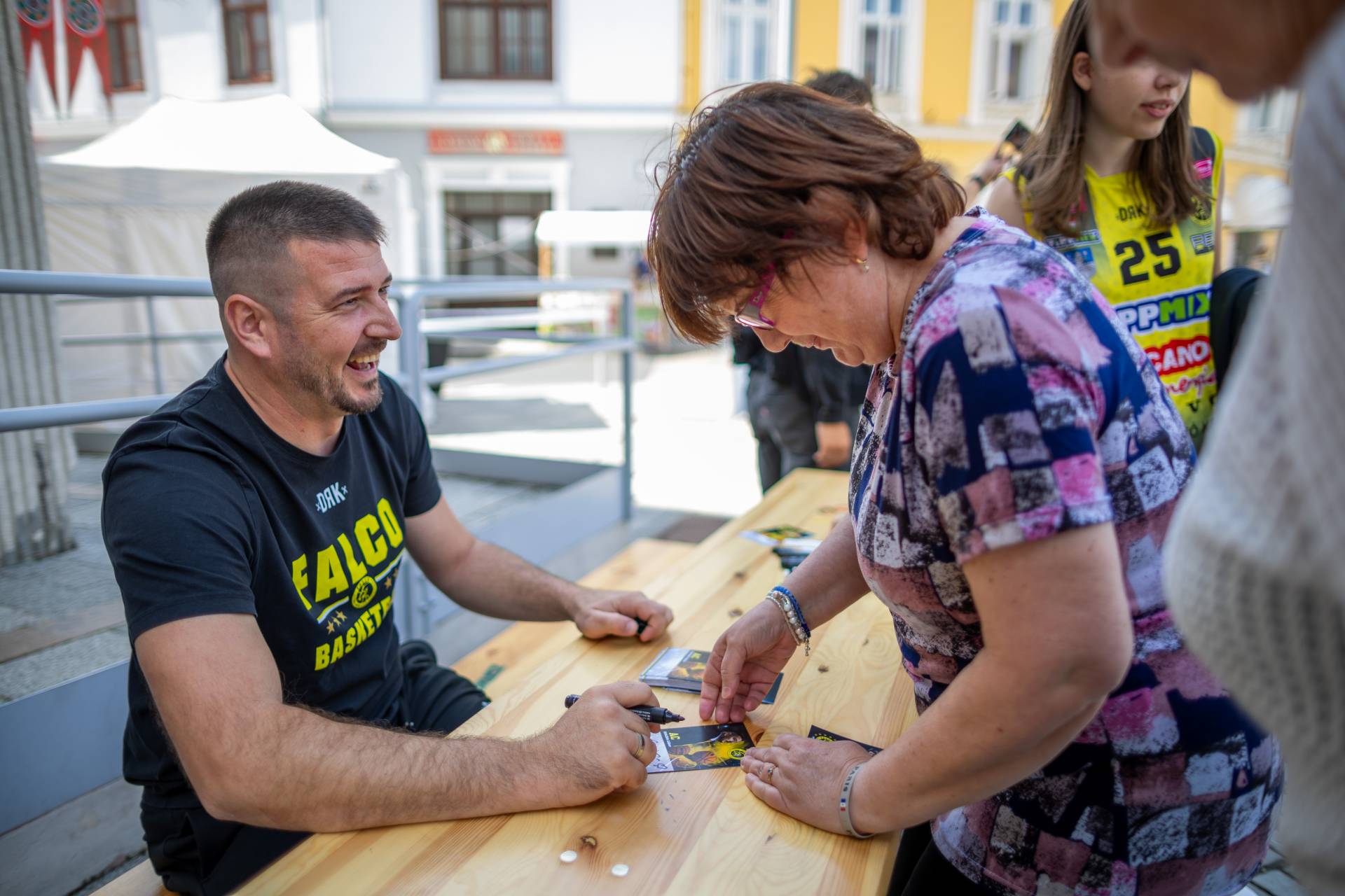 Bajnokok tere 2025 péntek fotó: Mészáros Zsolt