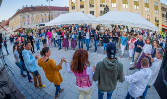 Horvát táncház a Koprive Tamburazenekarral és a Gradišće Horvát Kulturális Egyesület táncosaival 